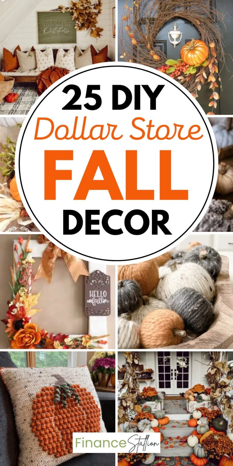 25 Cute Cheap DIY Fall Decor Finance Stallion