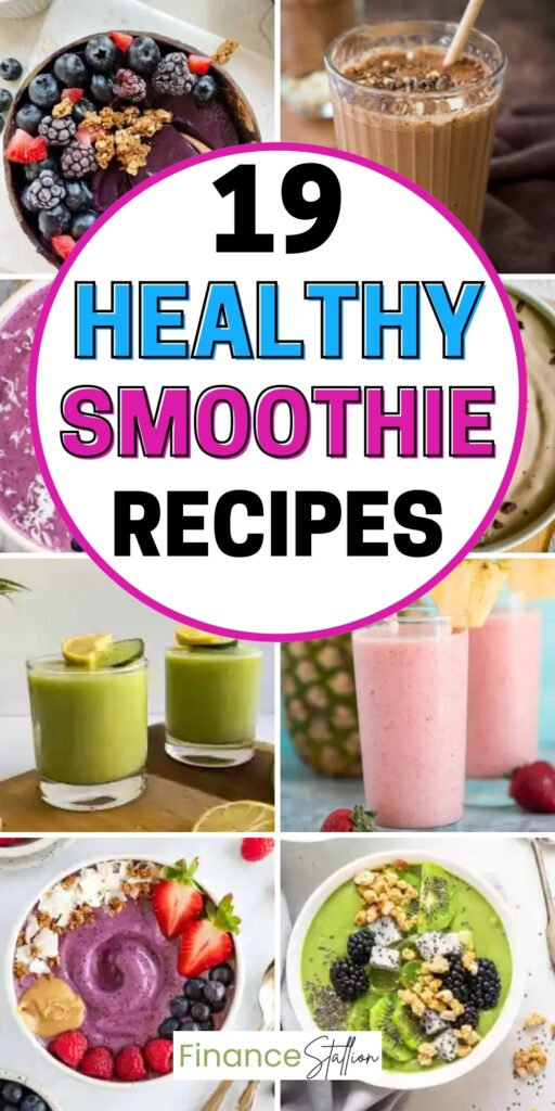 easy healthy frozen fruit smoothie recipes to lose weight