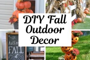easy dollar store diy fall outdoor decor ideas