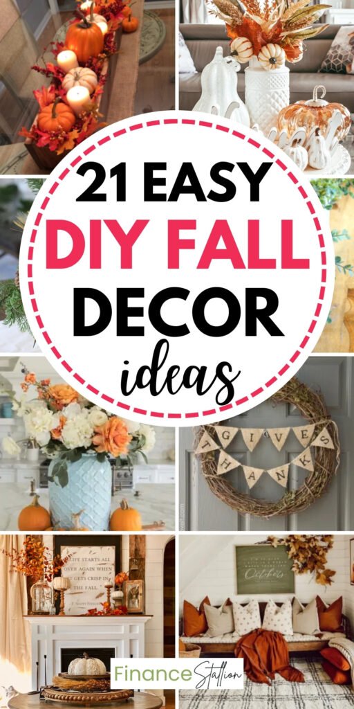 easy diy fall decor ideas for the home