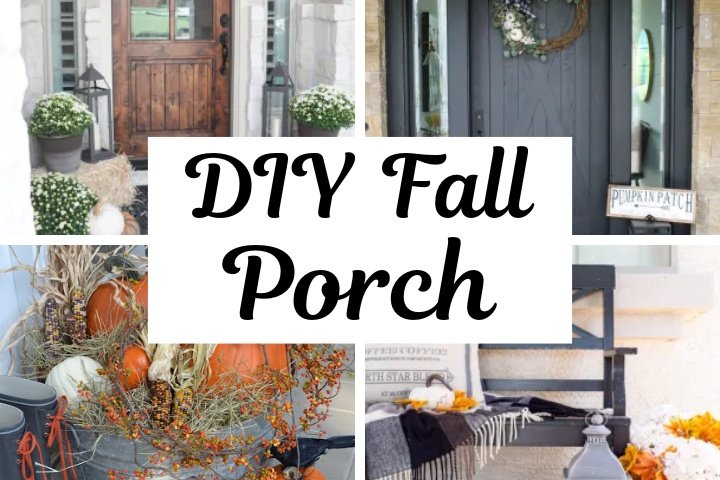 easy diy fall porch decorating ideas