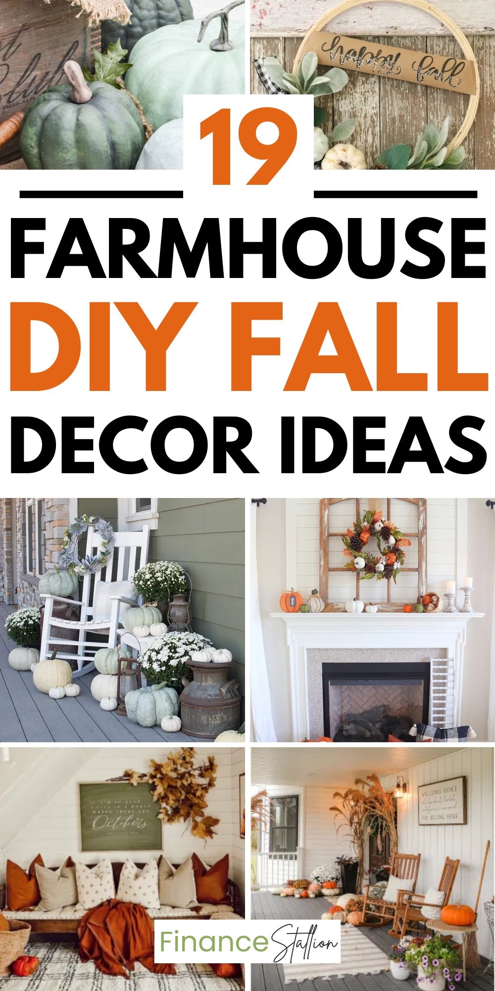 19 DIY Rustic Farmhouse Fall Decor - Finance Stallion