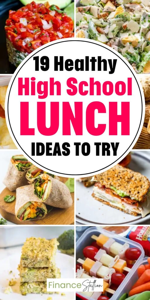 19 Easy High School Lunch Ideas - Finance Stallion