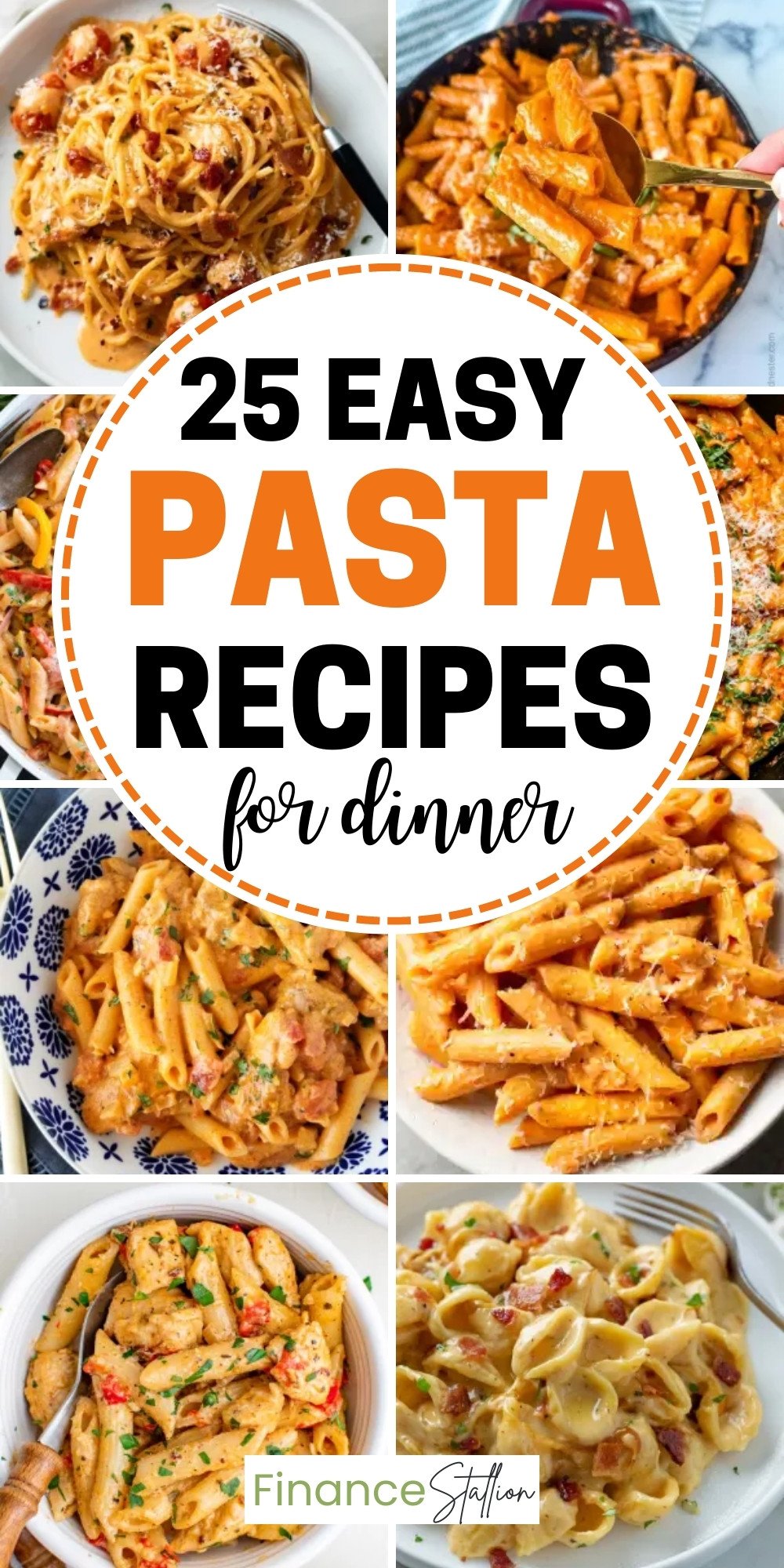 25 Simple Easy Pasta Recipes - Finance Stallion