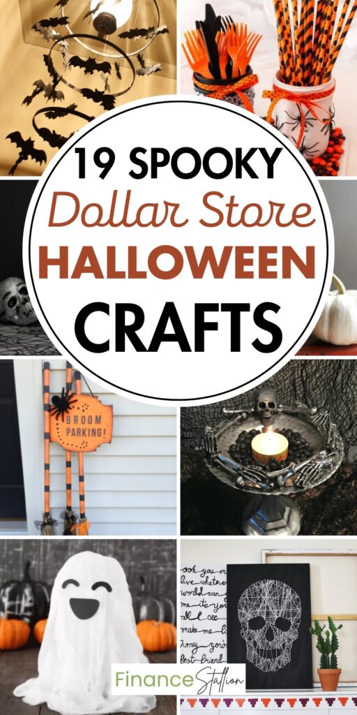 easy diy dollar store halloween crafts ideas for kids and adults