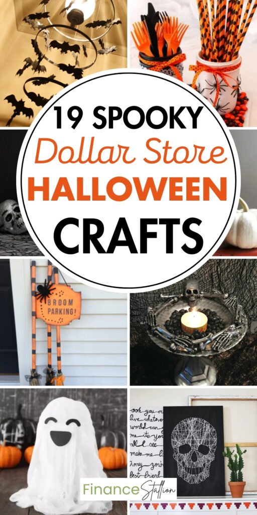 easy diy dollar store halloween crafts ideas for kids and adults