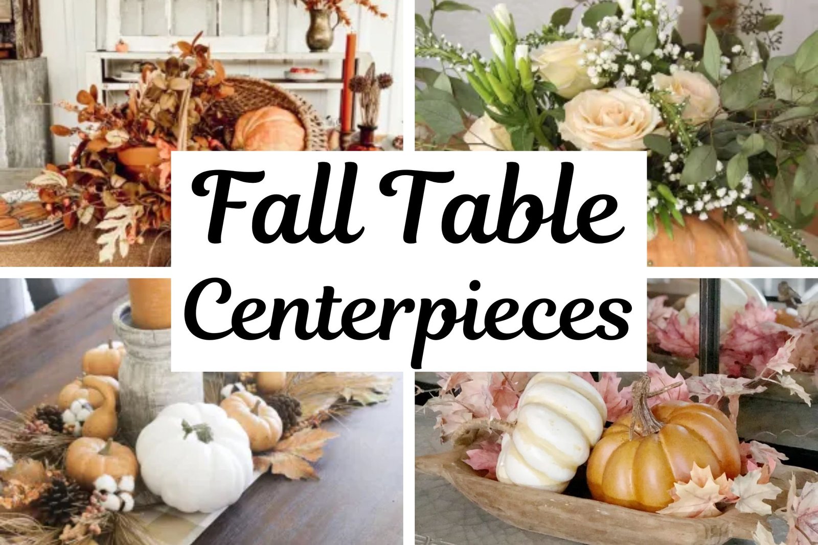 dollar tree cheap easy diy fall table centerpieces for home