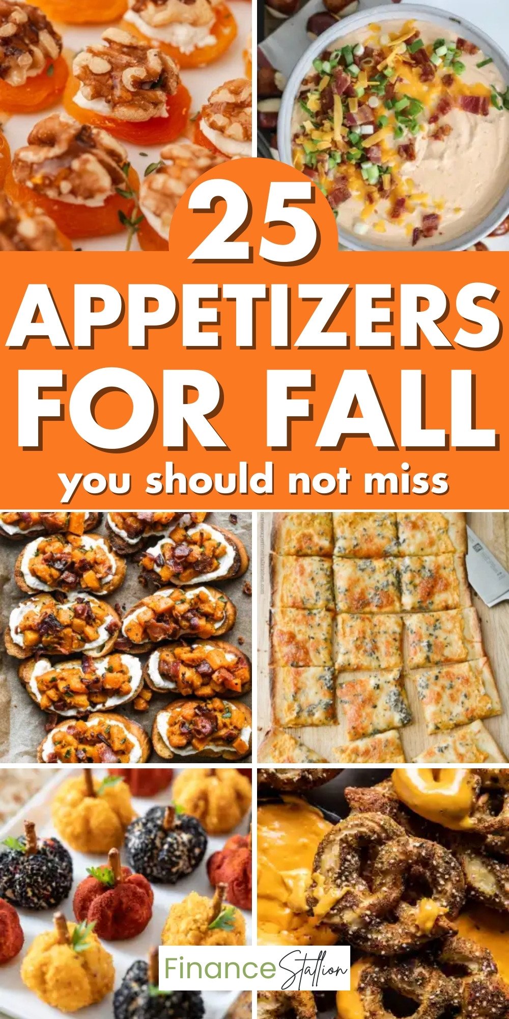 25 Easy Fall Appetizers - Finance Stallion