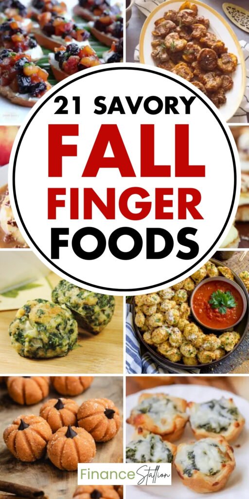 savory fun easy fall finger foods for party for a crowd for kids