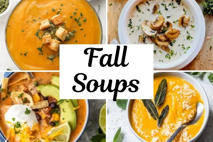 cozy hearty easy healthy fall soup recipes for dinner