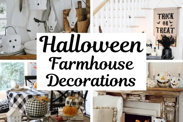 spooky rustic DIY farmhouse Halloween decorations