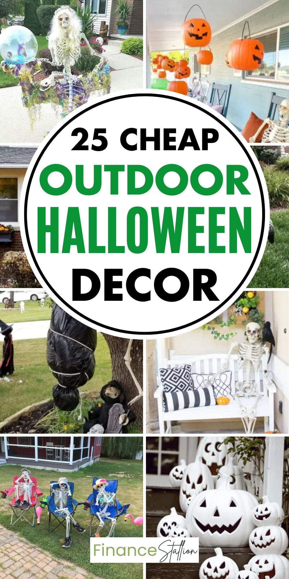 25 Easy DIY Outdoor Halloween Decorations Finance Stallion