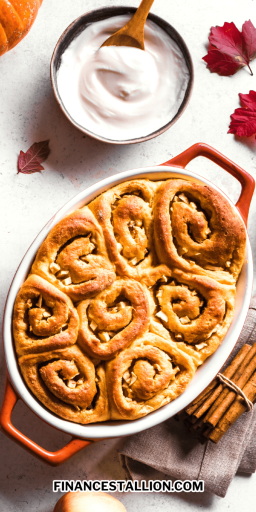 easy homemade pumpkin cinnamon rolls fall breakfast ideas fall recipes pumpkin recipes cinnamon roll ideas fall cinnamon rolls easy cinnamon buns