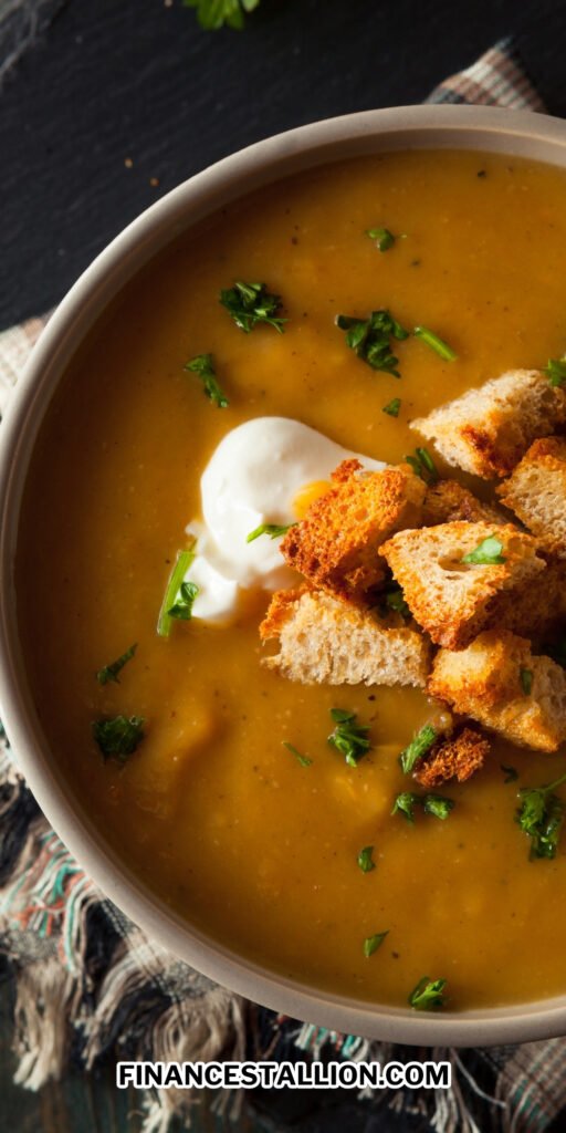 best creamy healthy butternut squash soup recipe for weeknight dinners