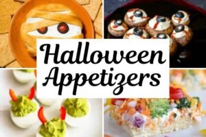 spooky fun easy Halloween appetizers for parties for kids and adults
