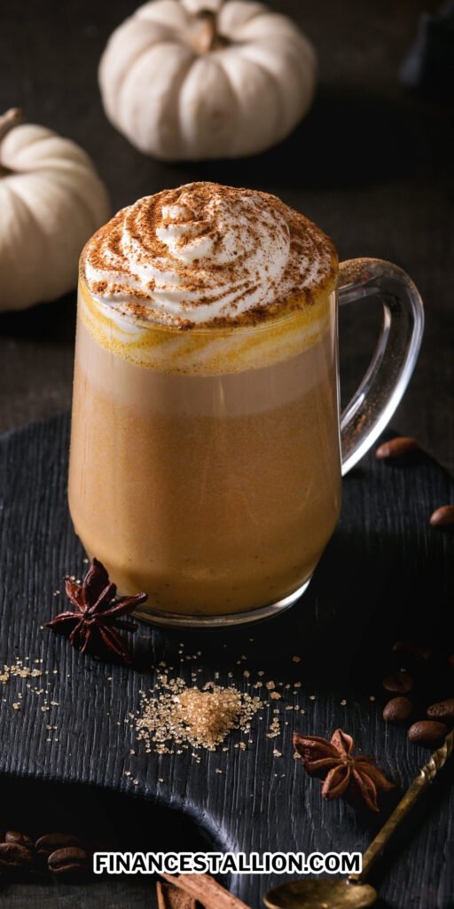 homemade pumpkin latte recipe is the perfect fall drink or fall tatte