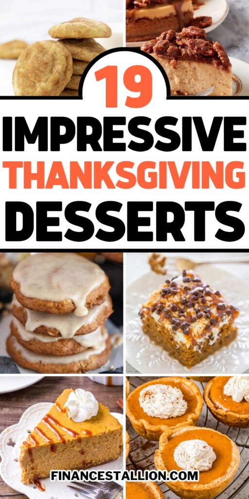 impressive easy Thanksgiving desserts for a crowd