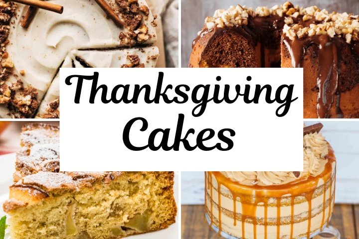 easy thanksgiving cakes decorating ideas for fall and autumn