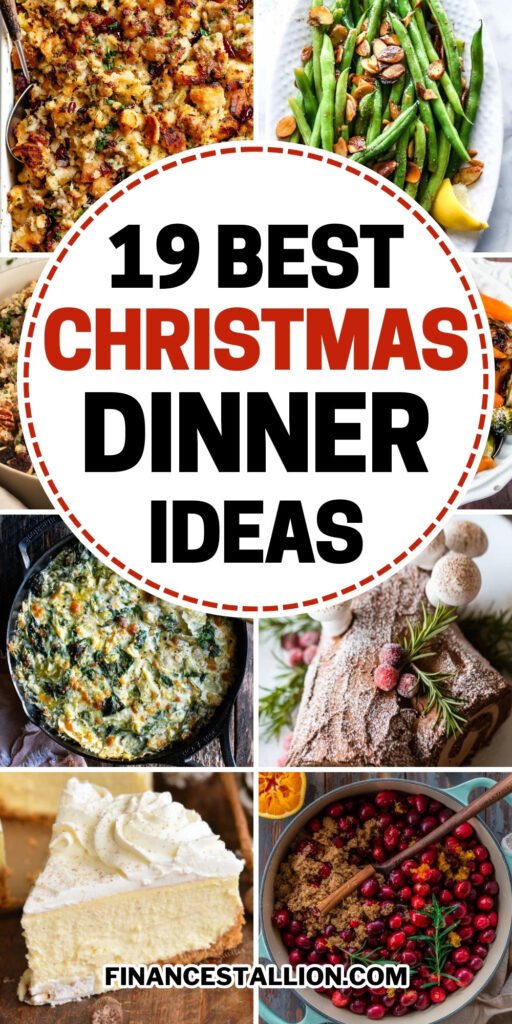 Easy Christmas dinner ideas for a crowd - Christmas dinner menu ideas
