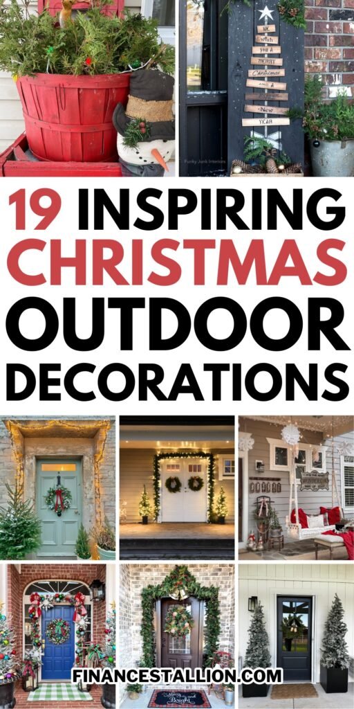 19 Best Outdoor Christmas Decorations - Finance Stallion