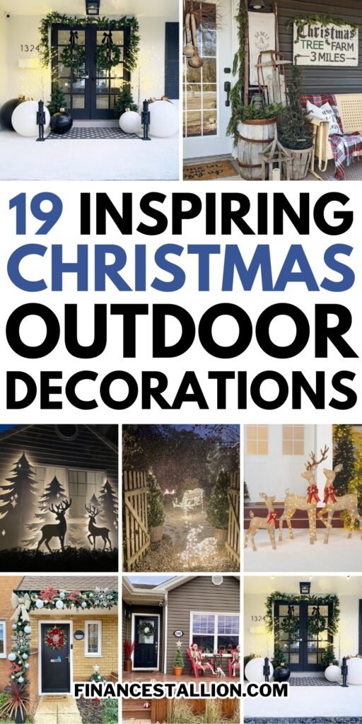 19 Best Outdoor Christmas Decorations - Finance Stallion