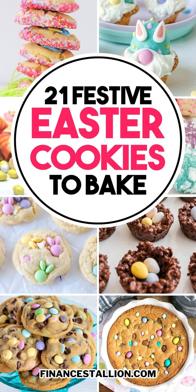 21 Easy Easter Cookies - Finance Stallion