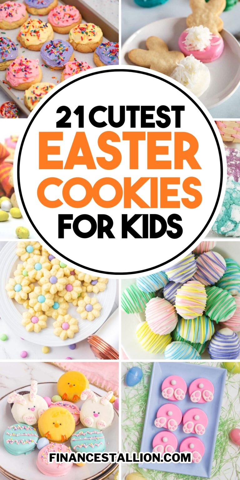 21 Easy Easter Cookies - Finance Stallion