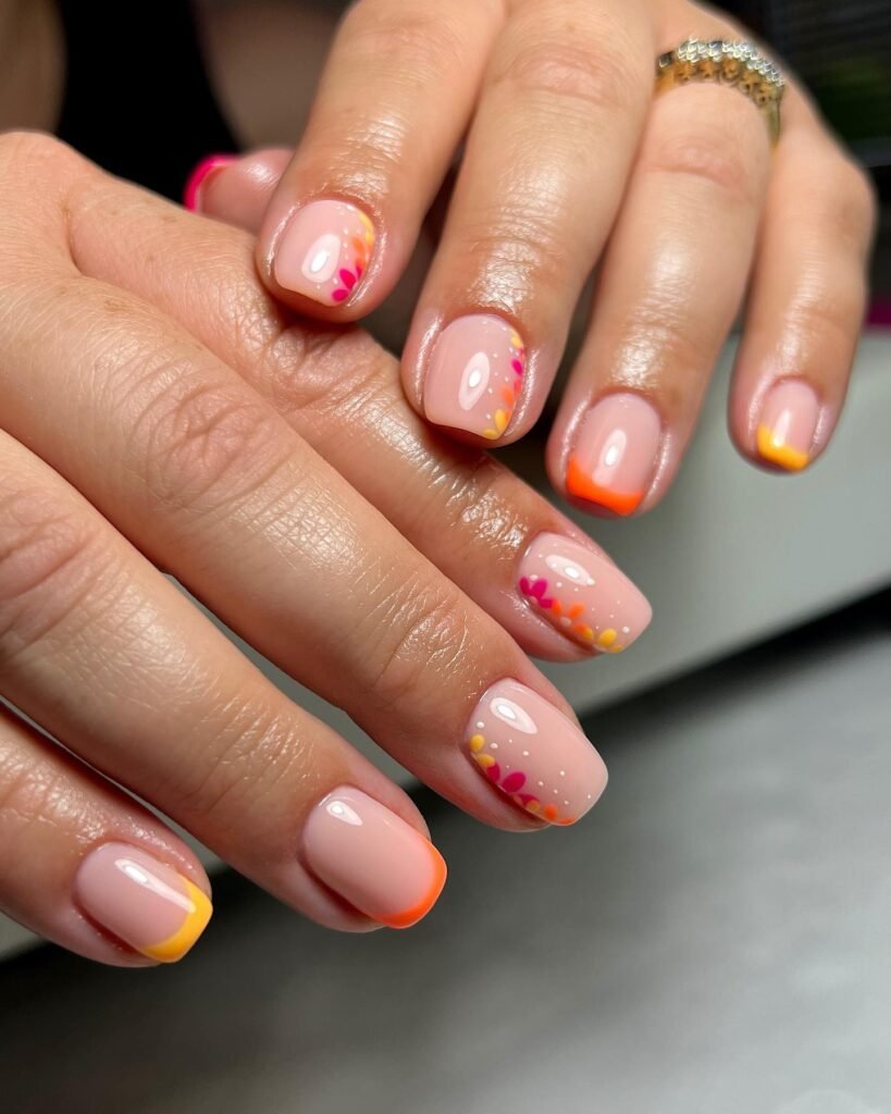 Assorted spring nails designs featuring cute spring nails, spring french nails, and spring ombre nails for a fresh seasonal look