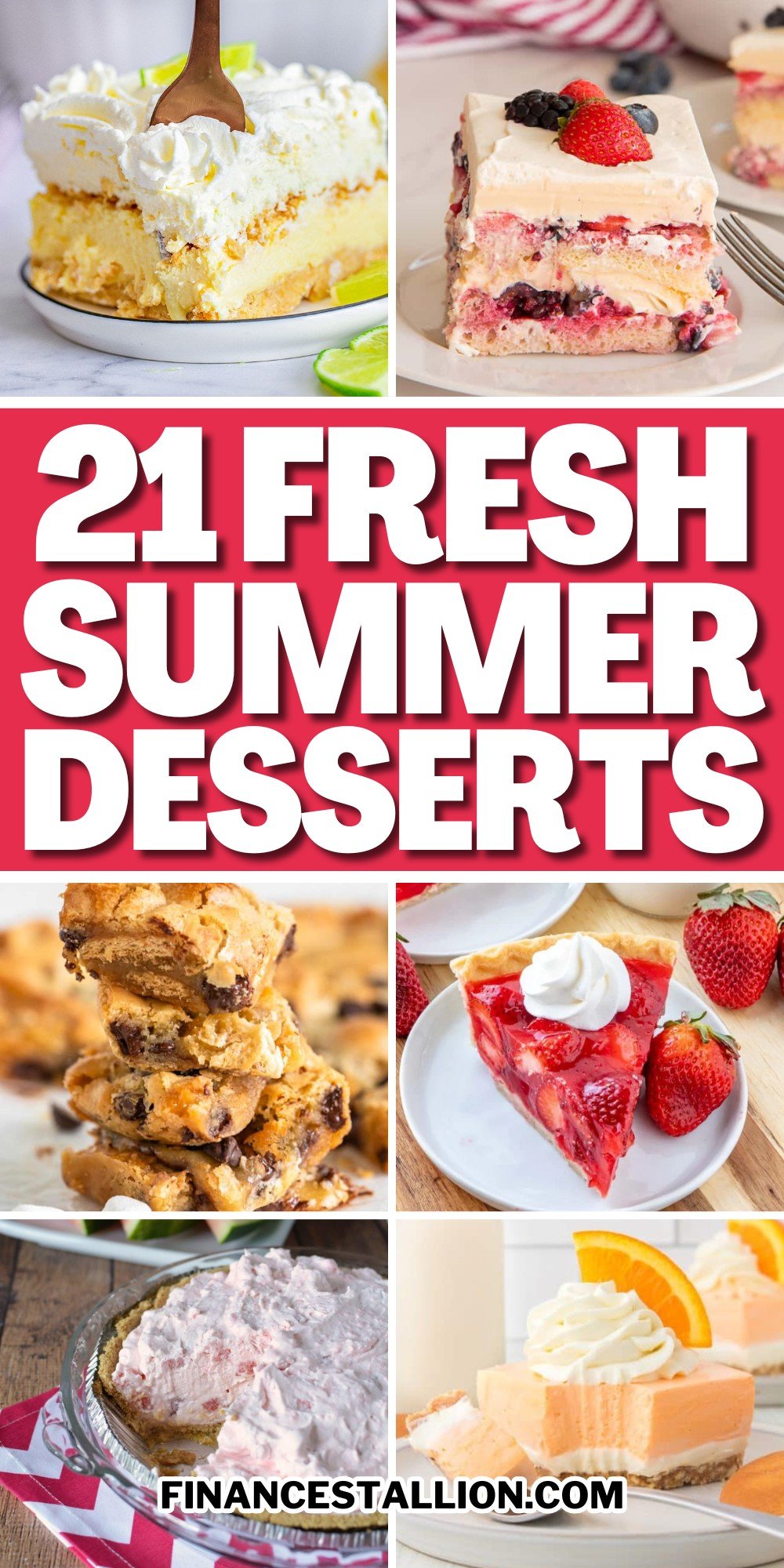 21 Easy Summer Desserts - Finance Stallion