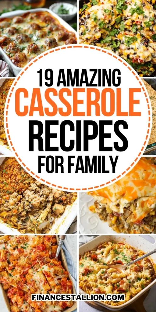Discover a variety of casserole recipes including chicken casserole, tuna noodle casserole, and green bean casserole. Perfect for any occasion!