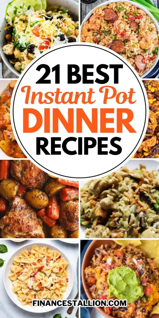 Explore a variety of instant pot dinner recipes, from healthy instant pot recipes to quick instant pot recipes and instant pot meals for the whole family.