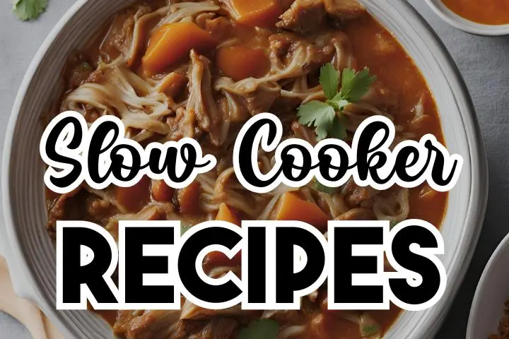 Discover the best slow cooker recipes for dinner, desserts, and side dishes. From pulled pork to buffalo chicken dip, find easy and healthy crockpot recipes.