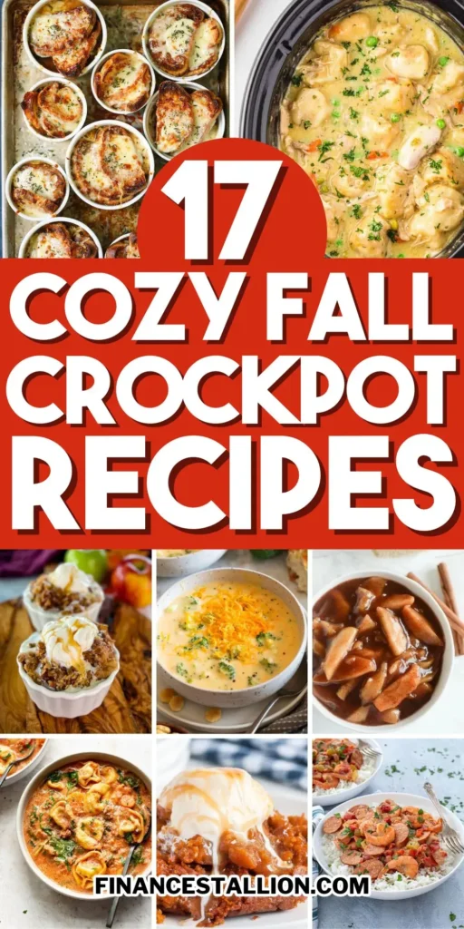 Discover the best fall crockpot recipes for cozy, easy meals. From fall crockpot dinners to hearty soups, enjoy the season with these slow cooker recipes.